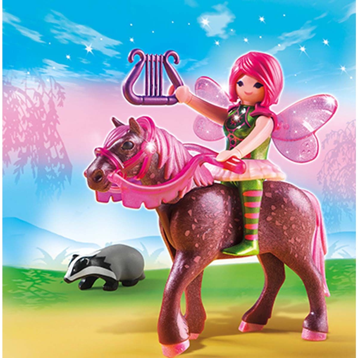Игровой набор Лесная фея Суря с лошадью  