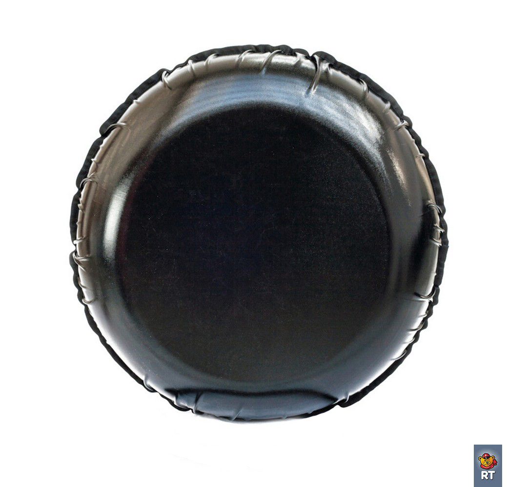 Санки надувные Тюбинг – Хохлома, автокамера, диаметр 100 см.  