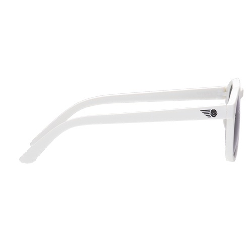 Солнцезащитные очки Original Keyhole - Шаловливый белый / Wicked White, Classic, оправа белая, стекла дымчатые  