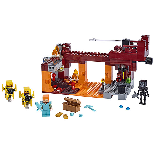Конструктор Lego Minecraft - Мост ифрита  