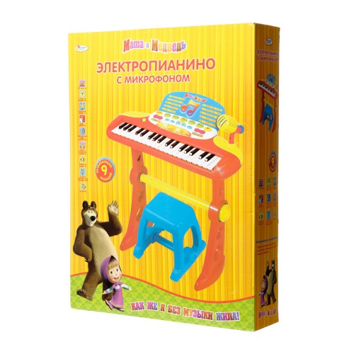Электронное пианино «Маша и медведь»  