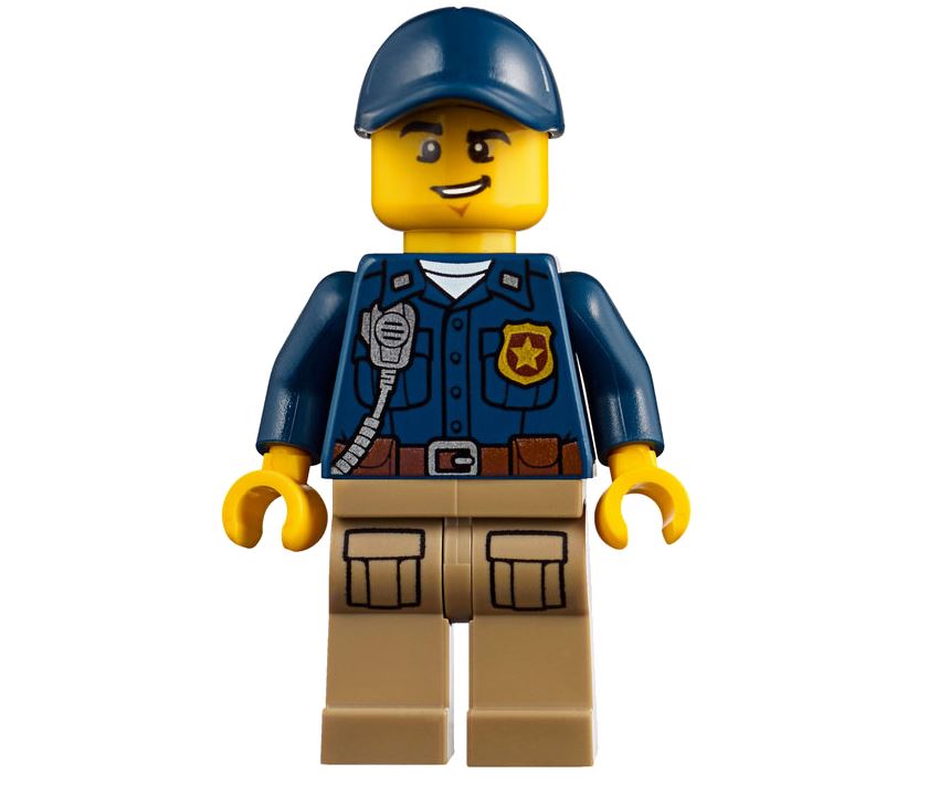 Конструктор Lego City - Погоня по грунтовой дороге City Police  