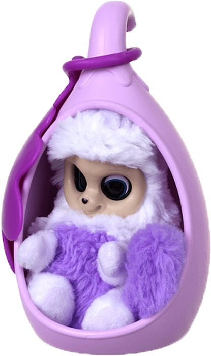 Плюшевая игрушка Bush baby world со спальным коконом – Пушастик Аби, 17 см  