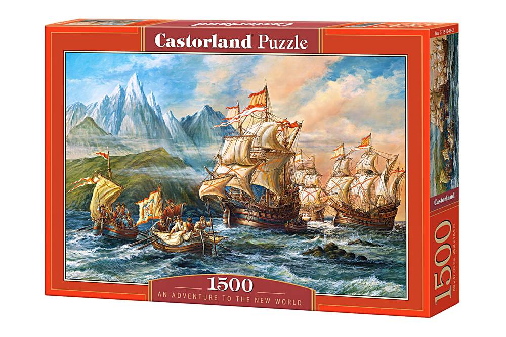 Пазл Castorland 1500 деталей Приключения в Новом Свете Пазл Castorland 1500 деталей Приключения в Новом СветеПазлы<br>Пазл Castorland 1500 деталей Приключения в Новом Свете<br>
