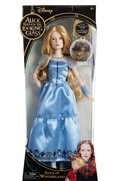 Базовая кукла «Алиса в стране чудес» в голубом платье  