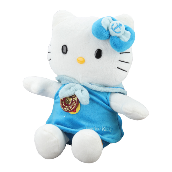 Озвученная мягкая игрушка Hello Kitty, 26 см Озвученная мягкая игрушка Hello Kitty, 26 смГоворящие игрушки<br>Озвученная мягкая игрушка Hello Kitty, 26 см<br>