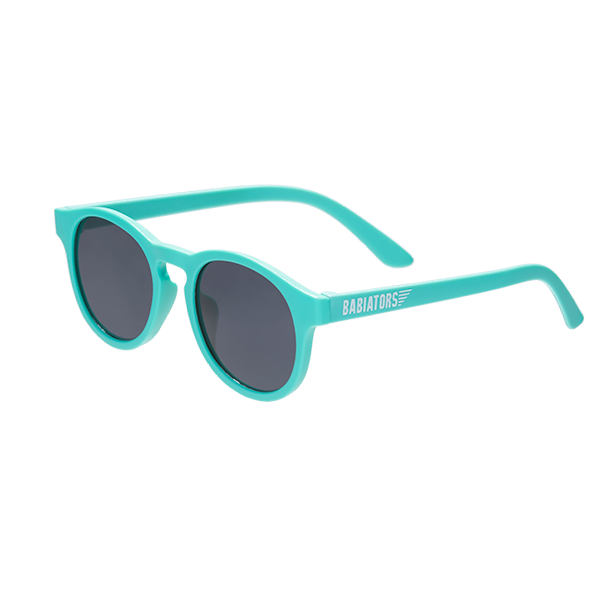 Солнцезащитные очки из серии Babiators Original Keyhole - Весь бирюзовый Totally Turquoise, дымчатые, Classic 3-5 лет  