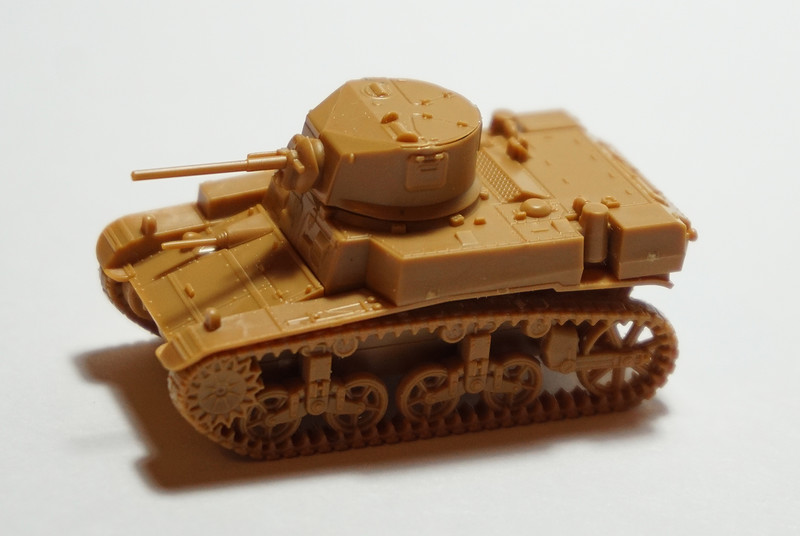 Модель сборная  - Американский легкий танк - Стюарт  