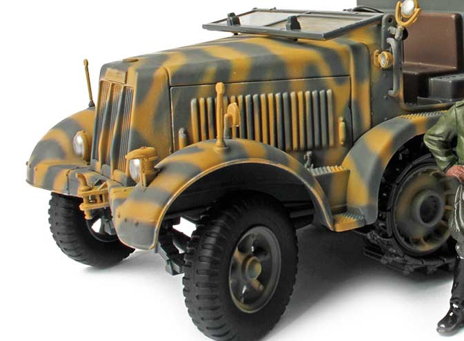 Коллекционная модель - легкое зенитное орудие Sd. Kfz. 7/1 mit 2 cм Flakvierling 38 1943, Германия, 1:32