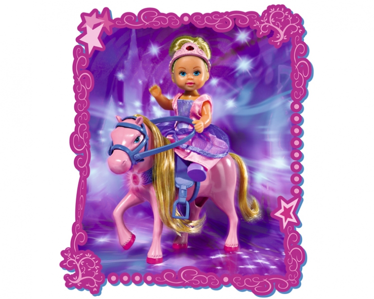 Кукла Еви с магической лошадкой  
