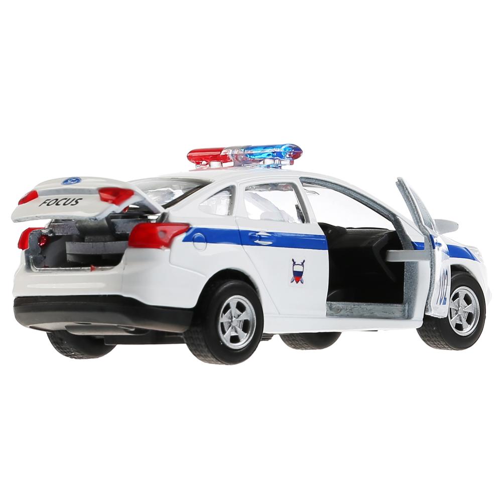 Инерционная металлическая модель - Ford Focus - Полиция 12 см -WB) 