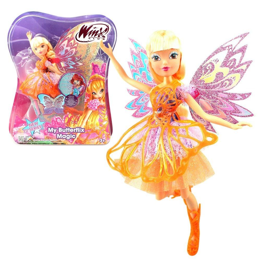 Кукла из серии Winx Club - Баттерфликс-2. Двойные крылья Stella Кукла из серии Winx Club - Баттерфликс-2. Двойные крылья StellaКуклы Винкс (Winx)<br>Кукла из серии Winx Club - Баттерфликс-2. Двойные крылья Stella<br>