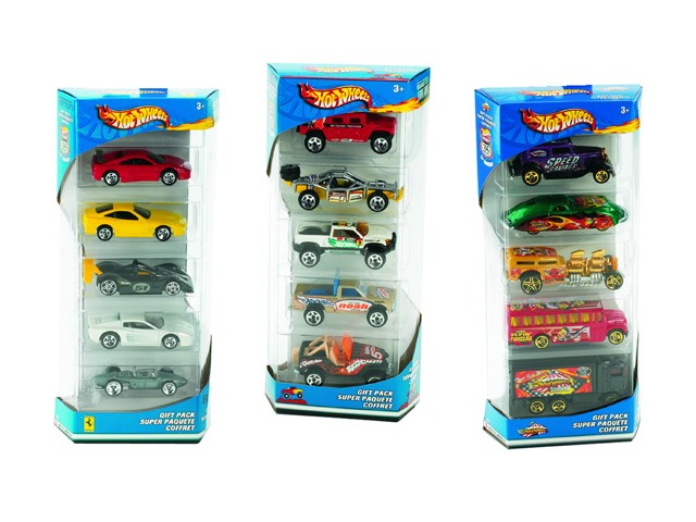 Mattel Hot Wheels. Подарочный набор из пяти машинок Mattel Hot Wheels. Подарочный набор из пяти машинокHot Wheels<br>Mattel Hot Wheels. Подарочный набор из пяти машинок<br>