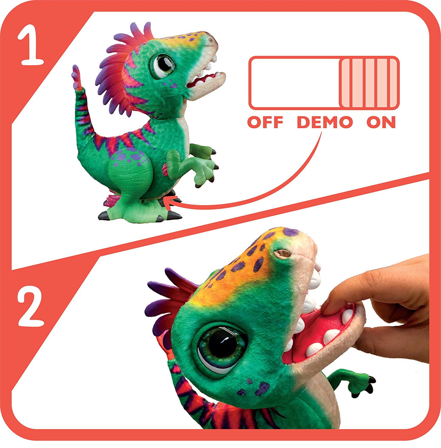 Игрушка-динозавр FurReal Friends Hasbro Малыш Дино 