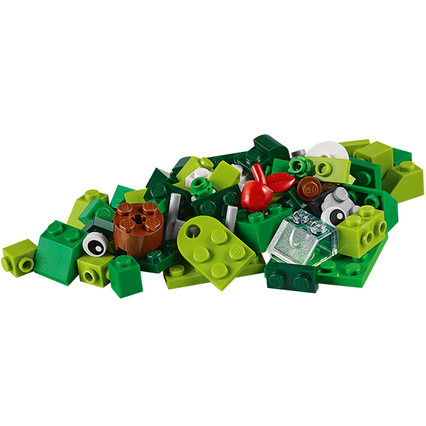 Lego Classic. Зеленый набор для конструирования  