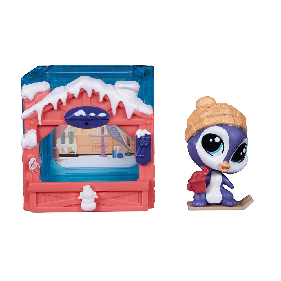 Littlest Pet Shop. Набор - Мини-комната с Пингвином Littlest Pet Shop. Набор - Мини-комната с ПингвиномLittlest Pet Shop – Маленький зоомагазин<br>Littlest Pet Shop. Набор - Мини-комната с Пингвином<br>