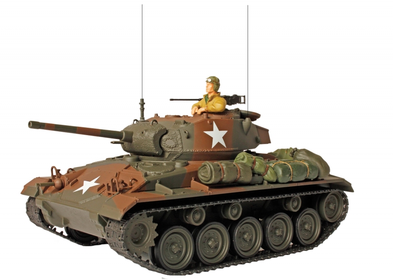 Коллекционная модель - Cadillac® M24 Chaffee™1940 года, США, 1:32 Коллекционная модель - Cadillac® M24 Chaffee™1940 года, США, 1:32Военная техника<br>Коллекционная модель - Cadillac® M24 Chaffee™1940 года, США, 1:32<br>