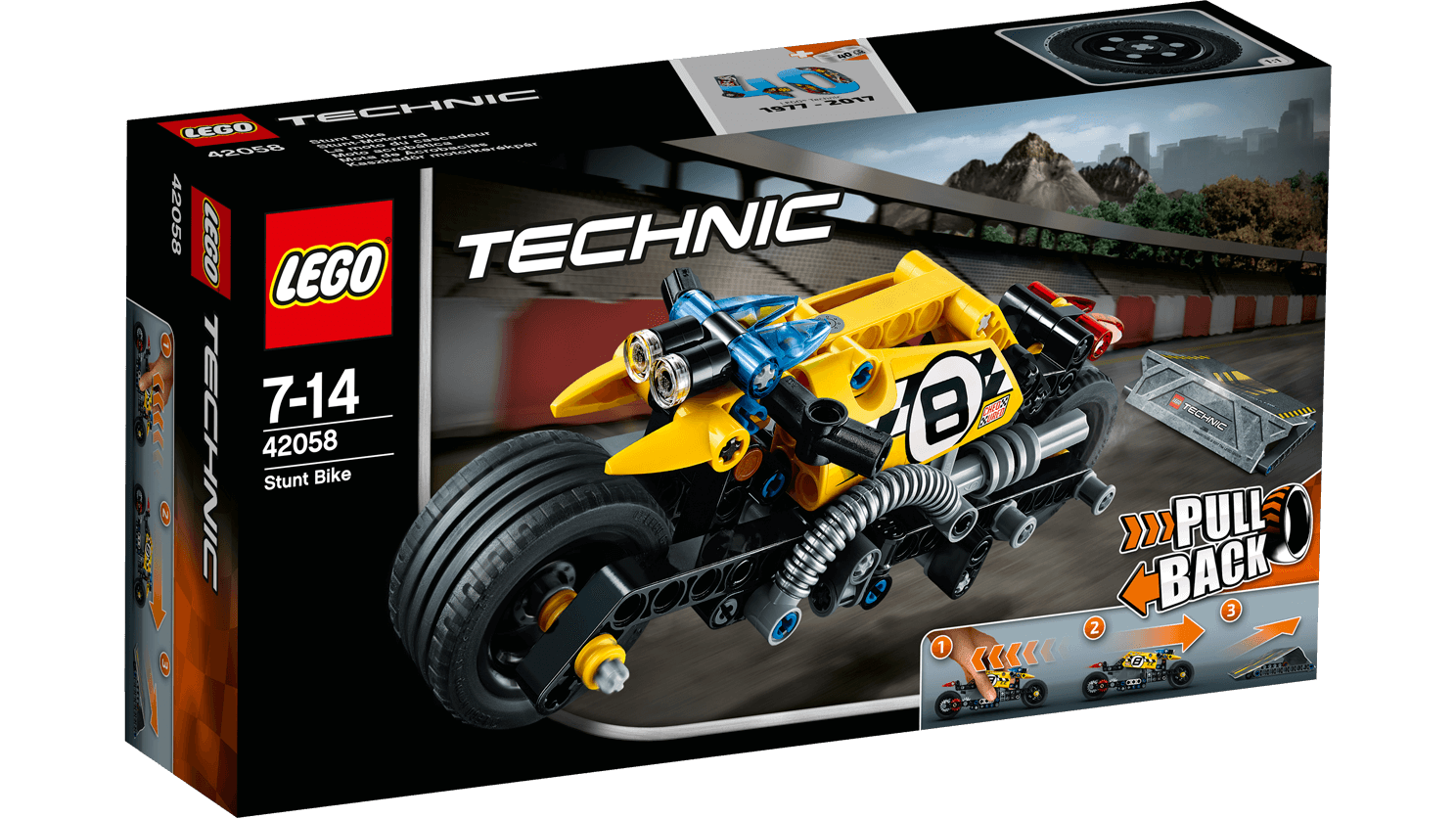 LEGO Technic. Мотоцикл для трюков   