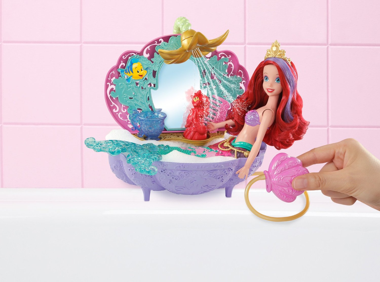 Набор Disney Princess «Ванная для Ариэль» с аксессуарами  