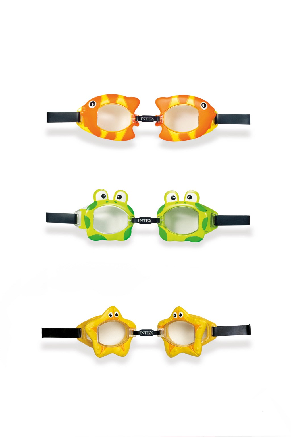 Детские очки для плавания – Fun - Морские животные  