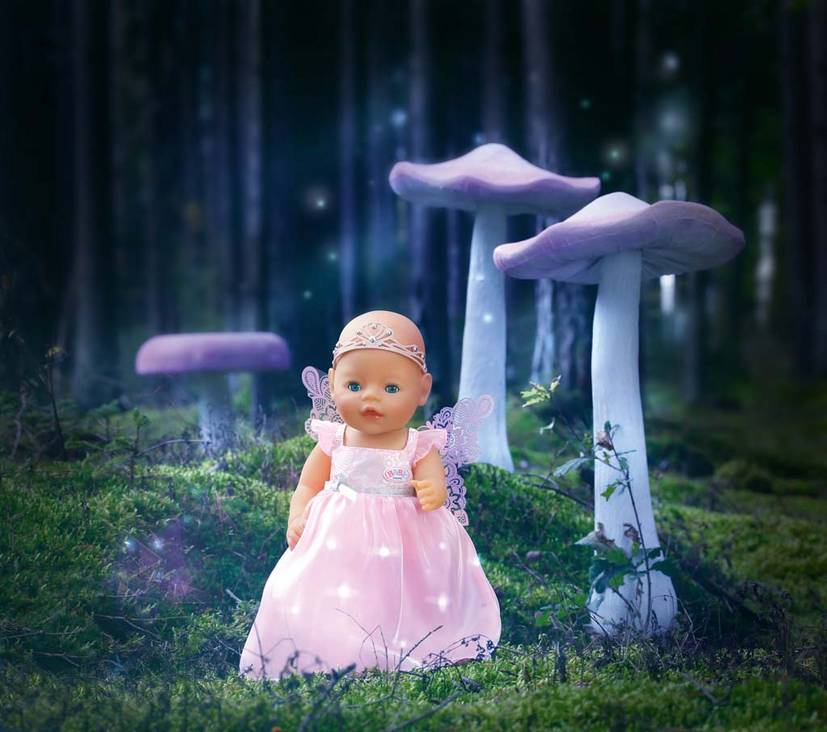 Платье феи с подсветкой, серия Baby Born  
