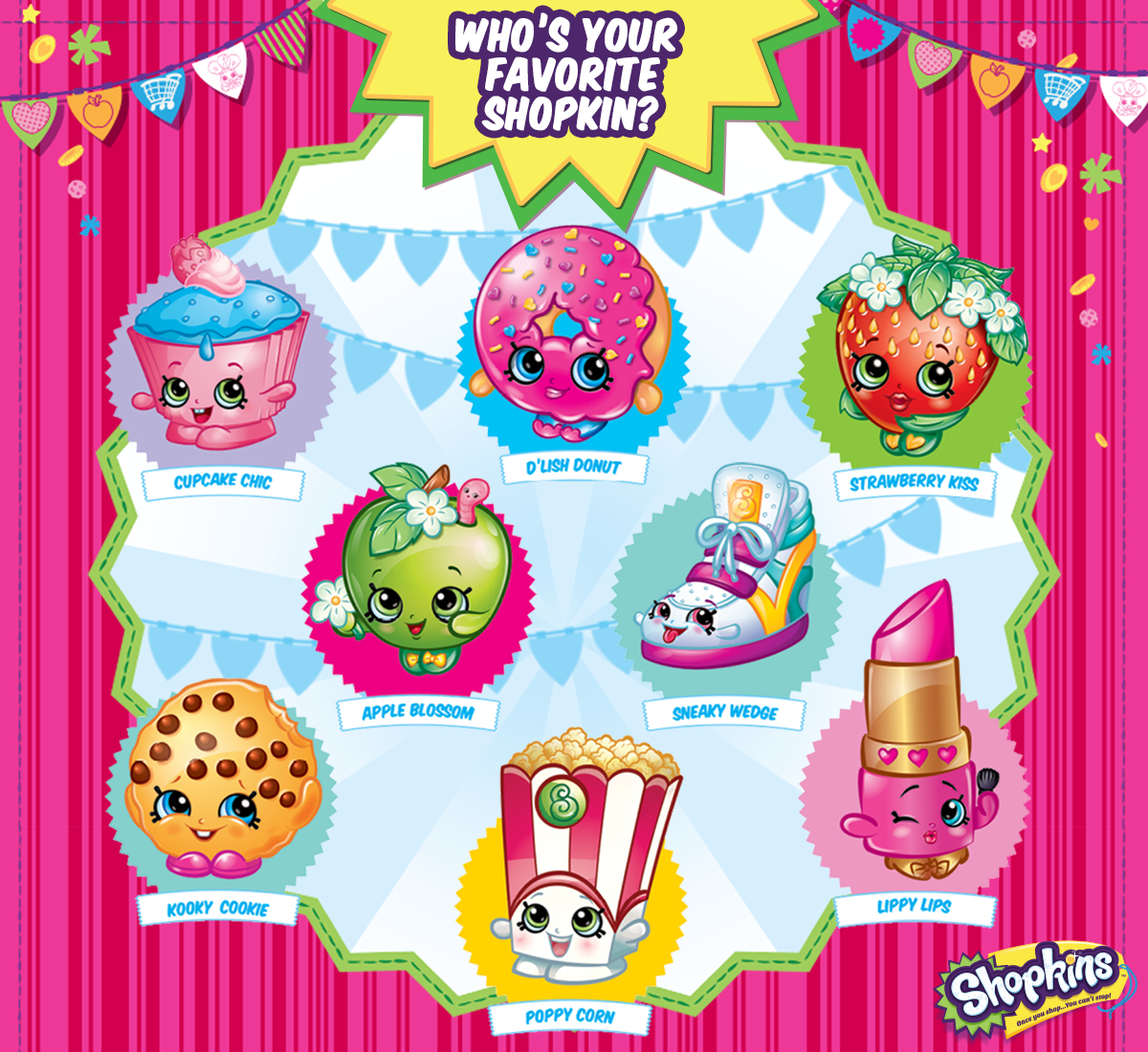 Набор Shopkins 12шт. в блистере  