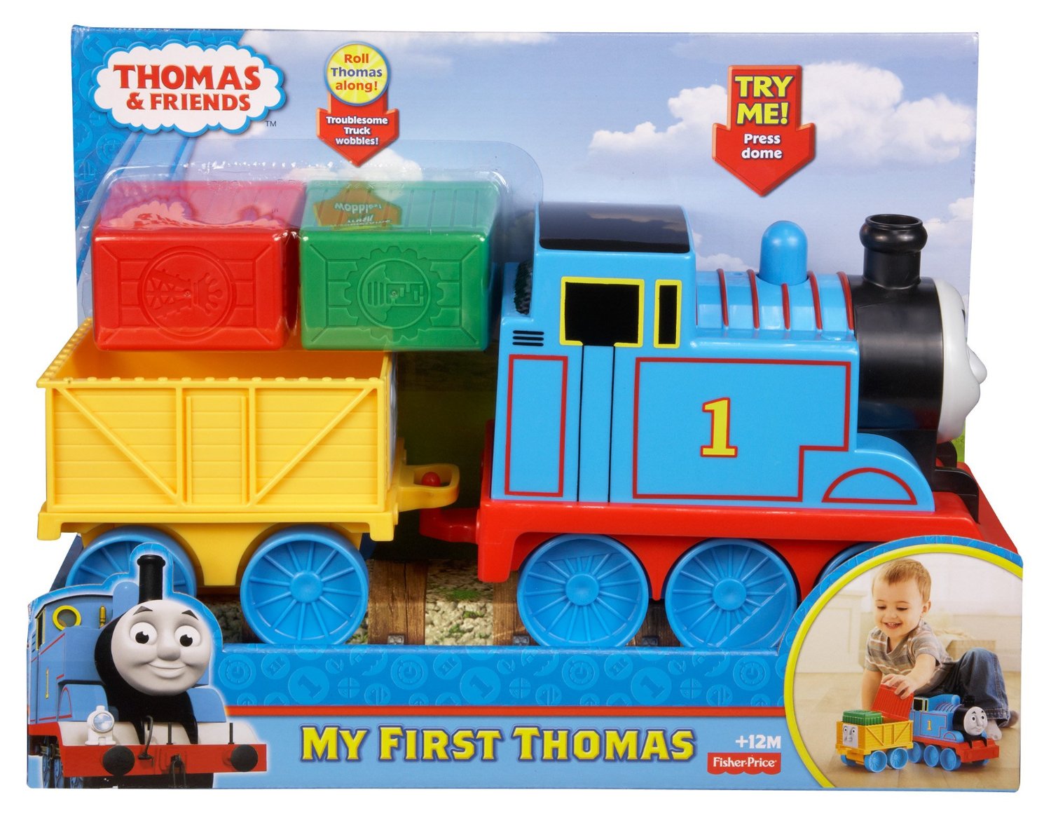 Первый паровозик малыша «Томас и друзья»  