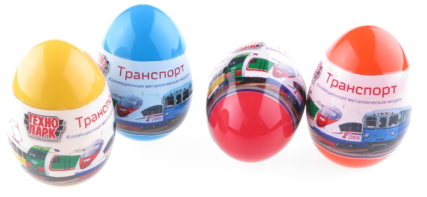 Яйцо-сюрприз. Московский городской транспорт  
