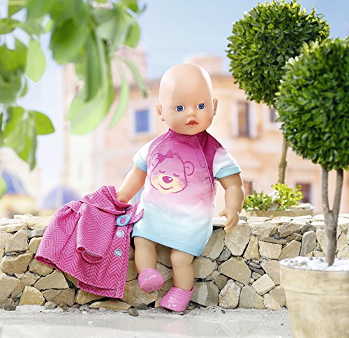 Комплект одежды для прогулки для куклы my little Baby born, 32 см., с вешалкой   