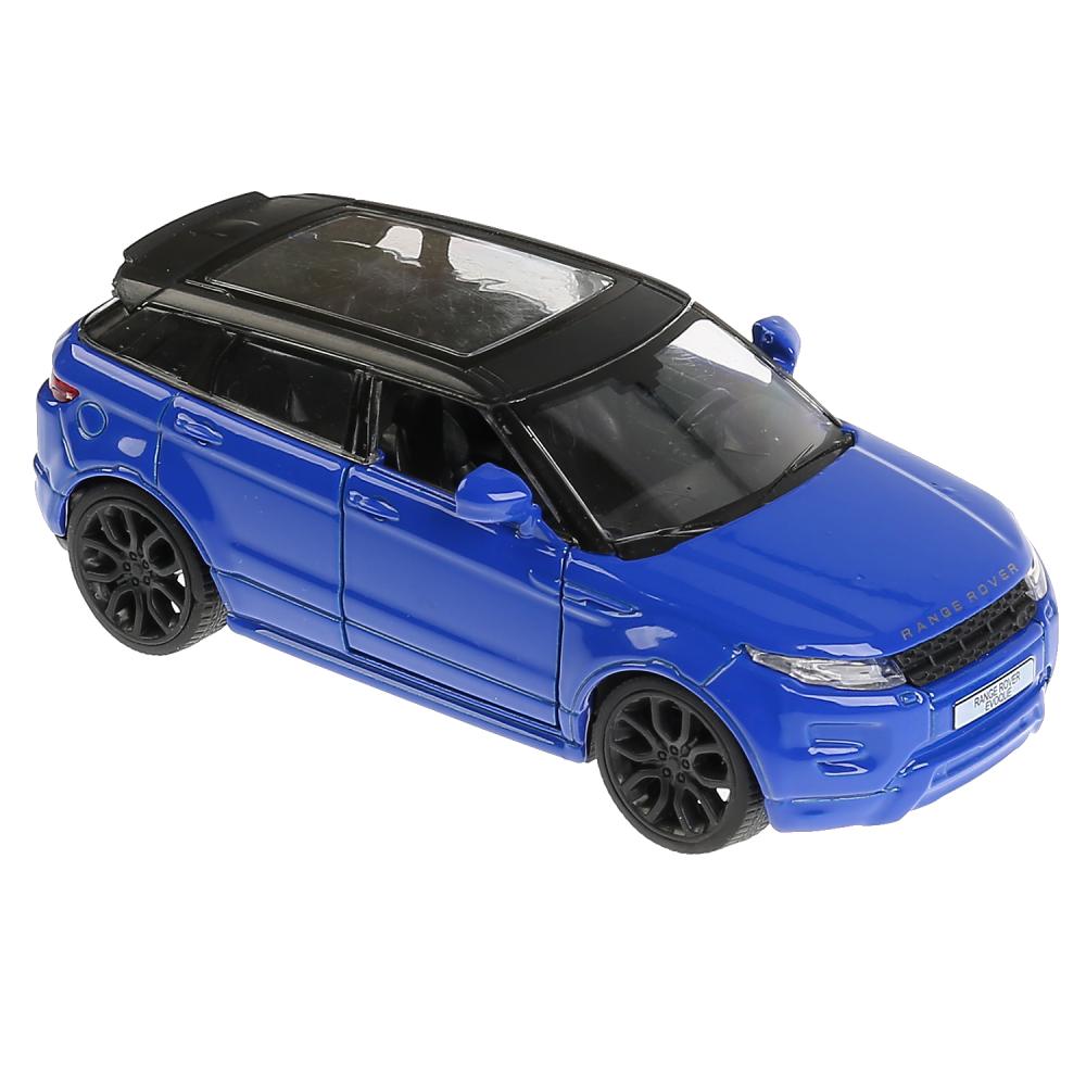 Металлическая инерционная машина - Land Rover Range Rover Evoque, 12,5 см, открываются двери, синий  