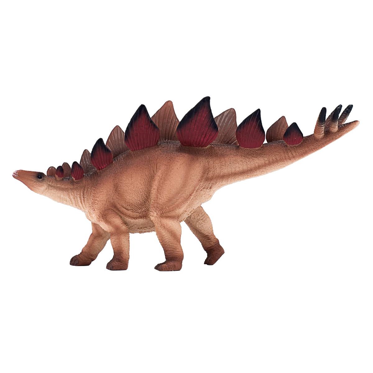 Фигурка Стегозавр коричневый  