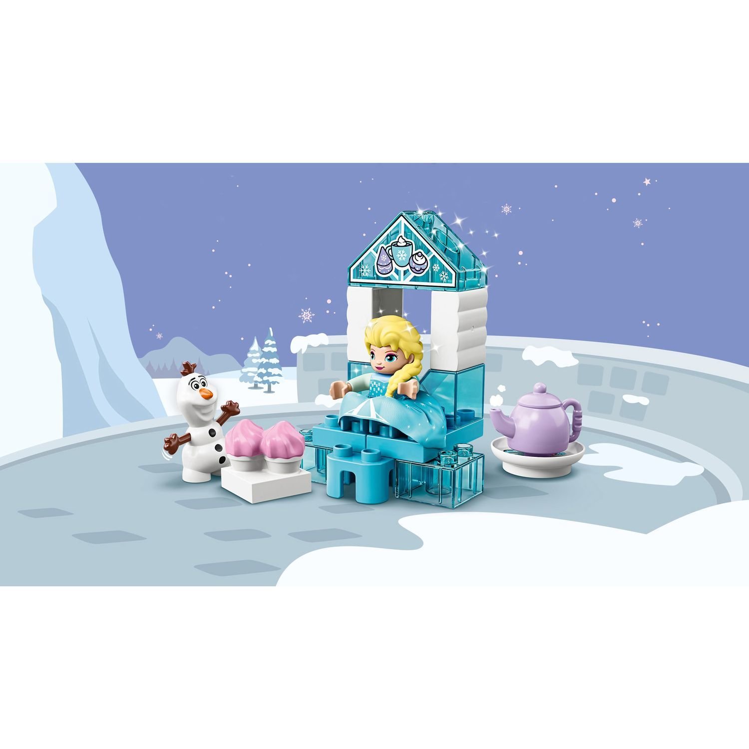 Конструктор Lego® Duplo - Princess - Чаепитие у Эльзы и Олафа  
