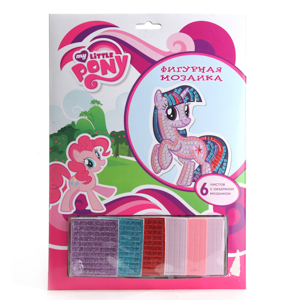 Набор для творчества - Фигурная мозаика - My Little Pony Набор для творчества - Фигурная мозаика - My Little PonyМоя маленькая пони (My Little Pony)<br>Набор для творчества - Фигурная мозаика - My Little Pony<br>