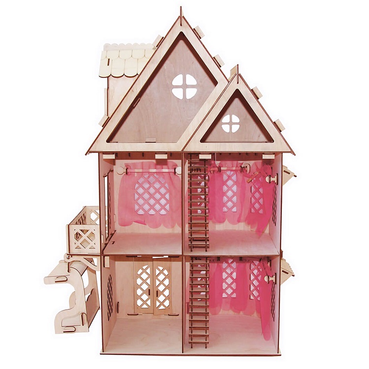 Кукольный домик конструктор серия Я дизайнер Дом принцессы  