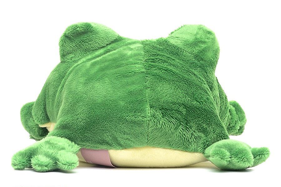 Мягкая игрушка - Смеющаяся лягушка, плюшевая  