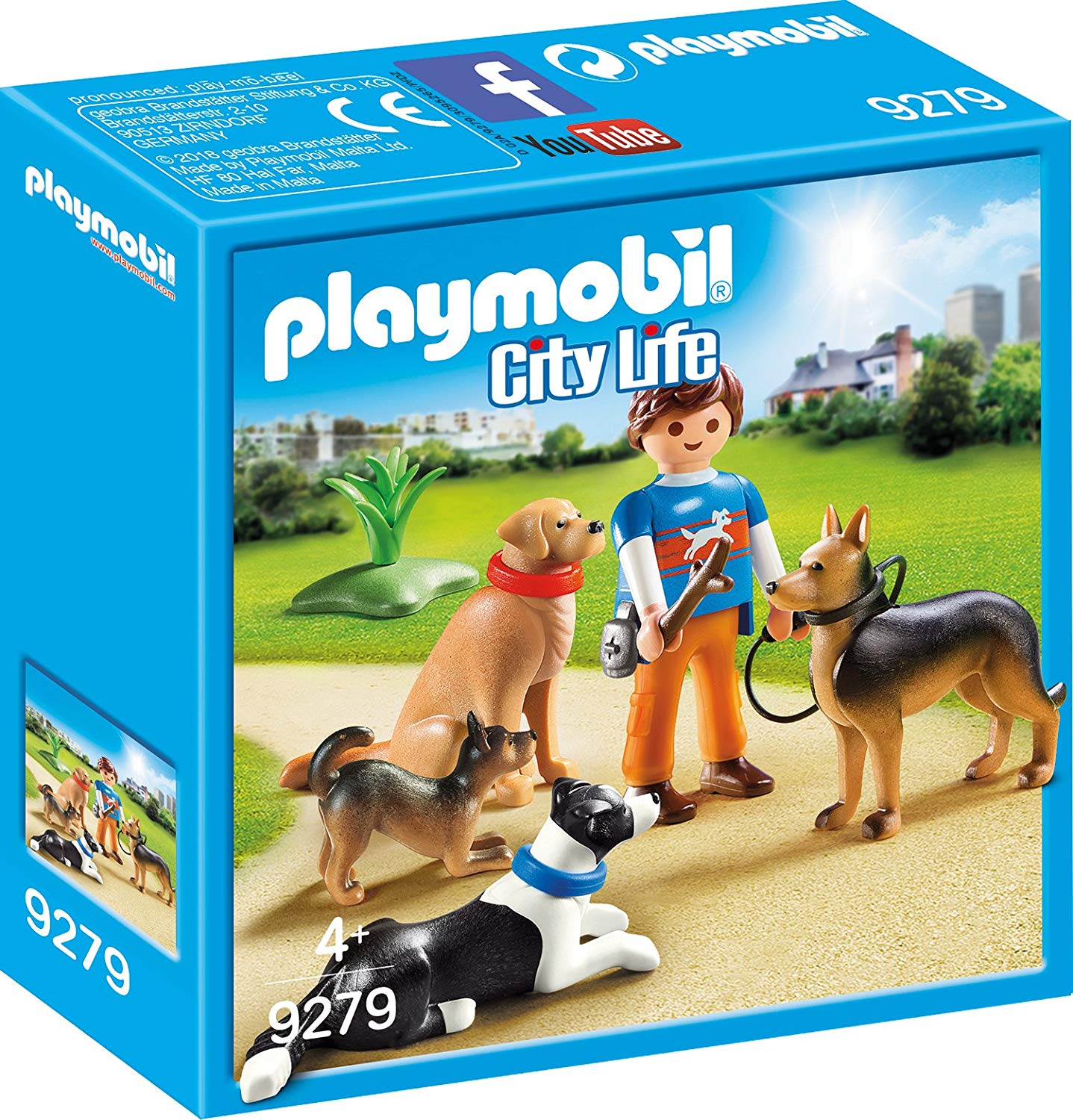 Конструктор Playmobil Отель для животных: Тренер собак  