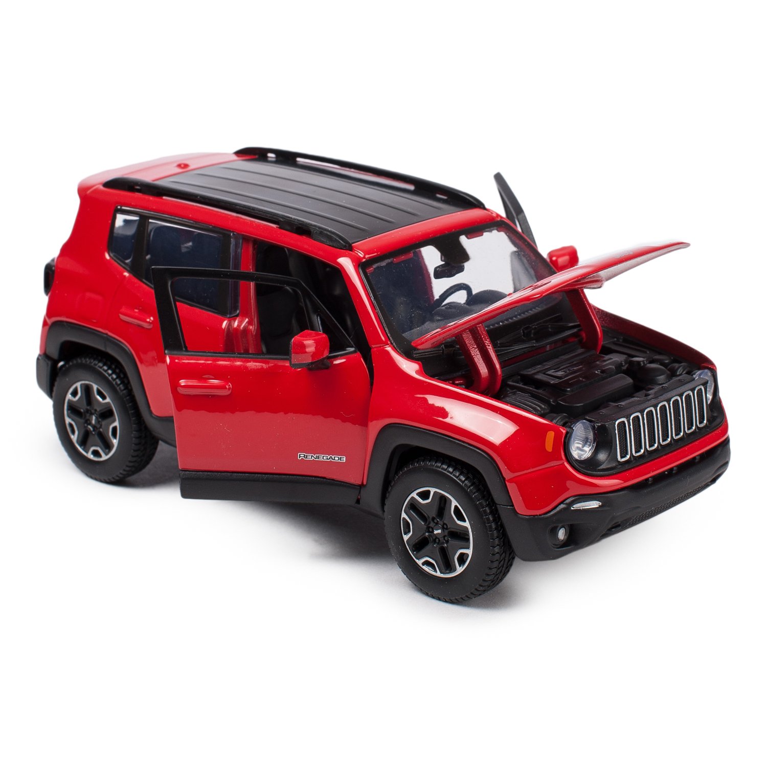 Модель машины - Jeep Renegade, 1:24  