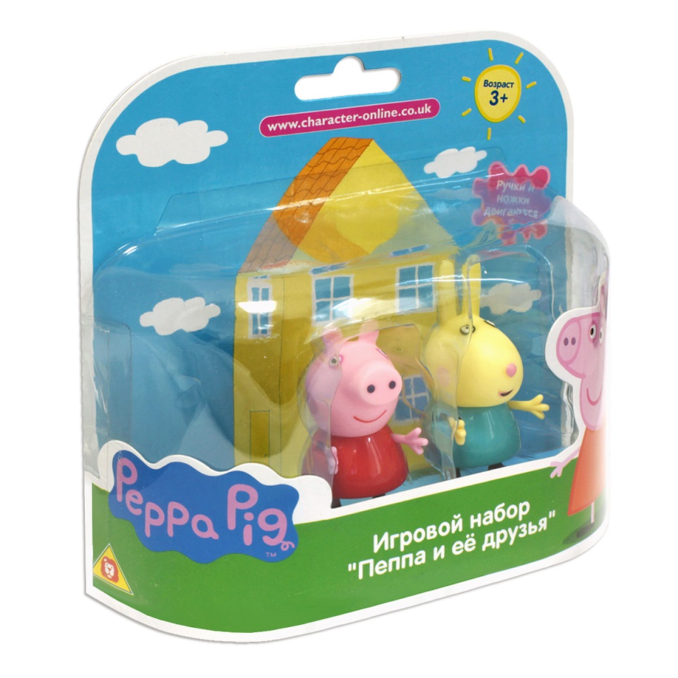 Игровой набор Peppa Pig Пепа и Ребекка  
