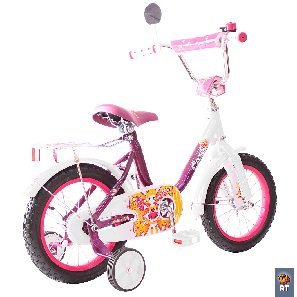 Двухколесный велосипед Camilla, диаметр колес 16 дюймов, розовый  