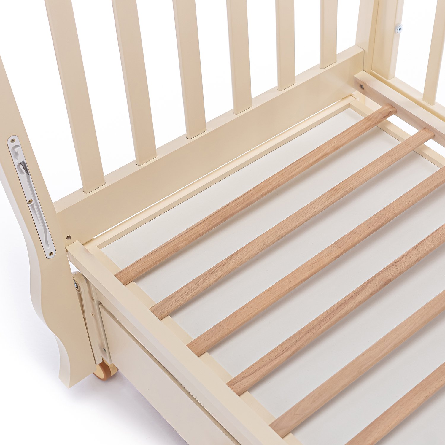 Детская кровать Nuovita Sorriso swing, поперечный. Avorio/Слоновая кость  