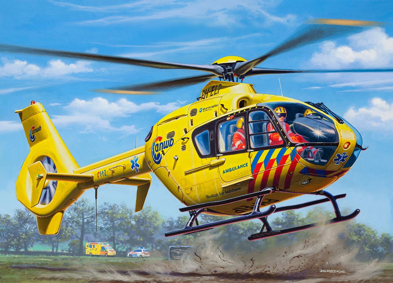 Сборная модель - Вертолет EC135 Nederlandse Trauma  