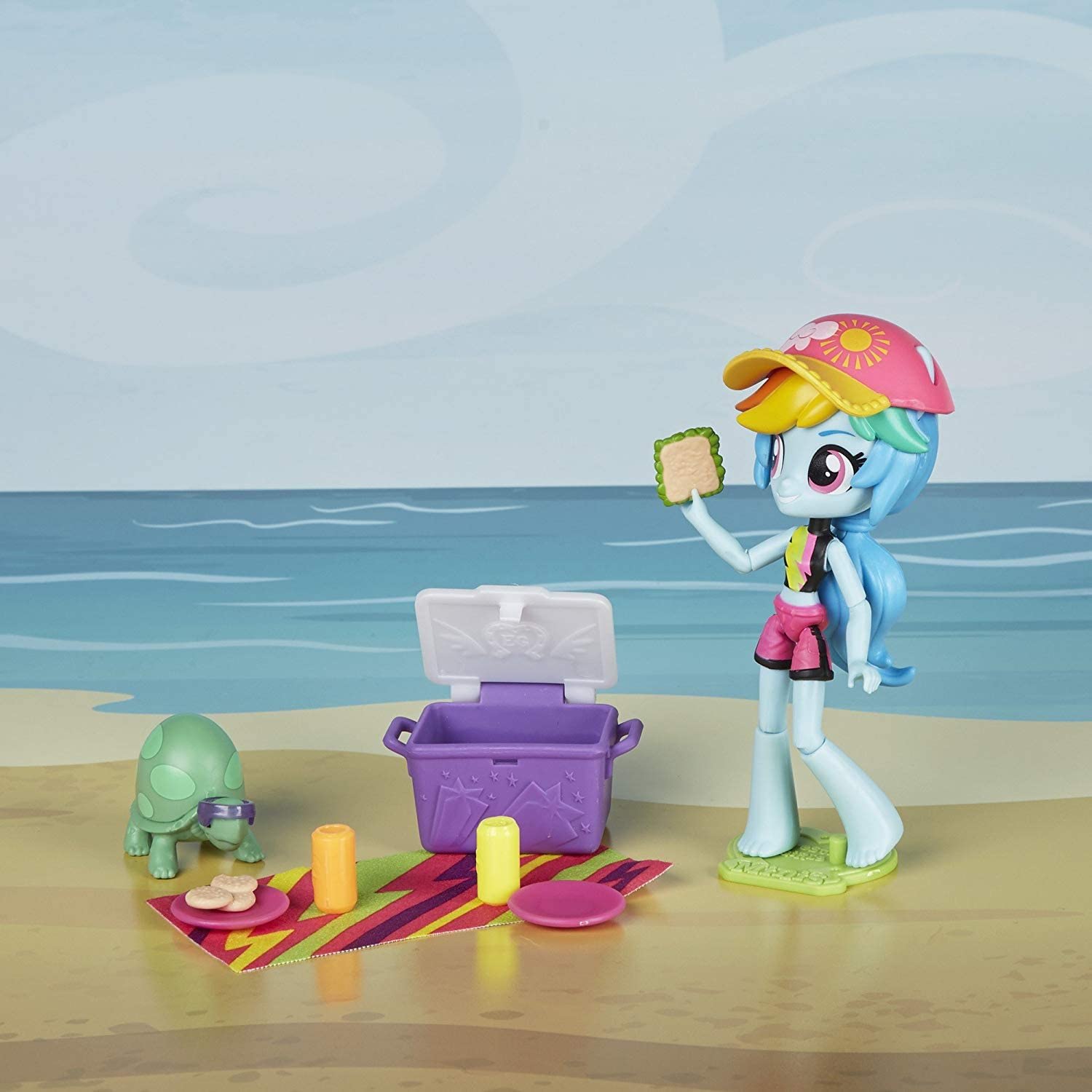 Игровой набор мини-кукол Пляжный отдых My Little Pony Equestria Girls Minis  