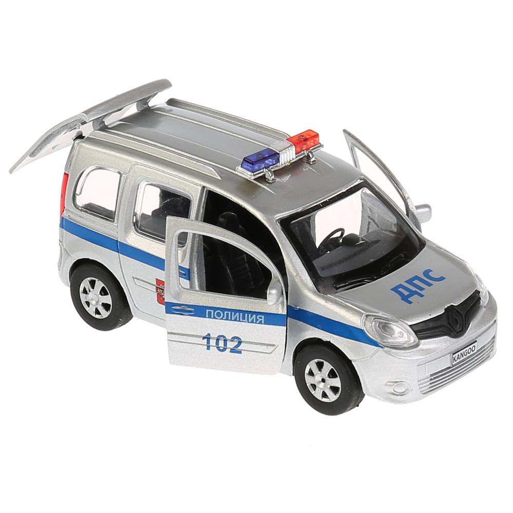 Машина инерционная металлическая Renault Kangoo - Полиция 12 см, открываются двери  