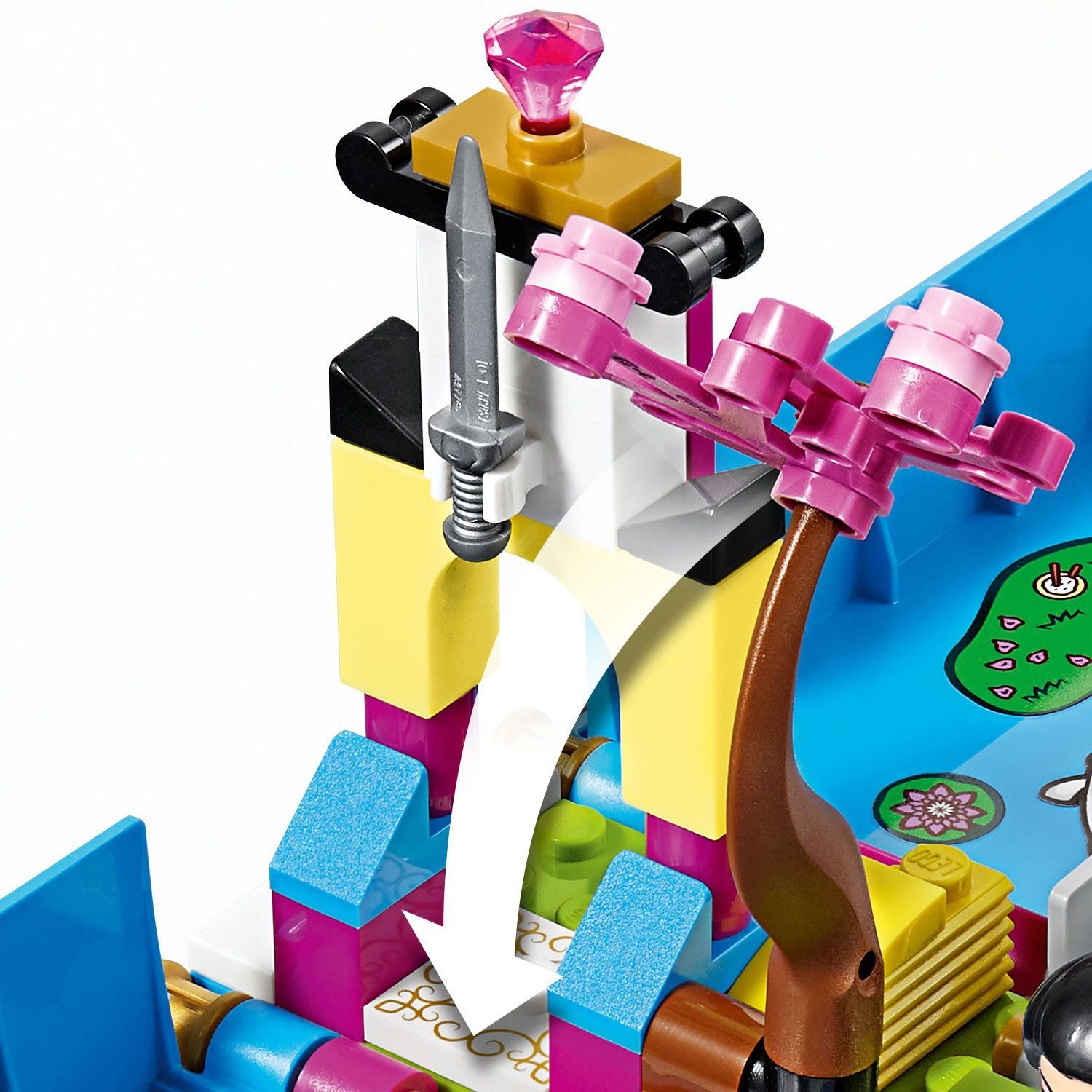Конструктор Lego Disney Princess Книга сказочных приключений Мулан  