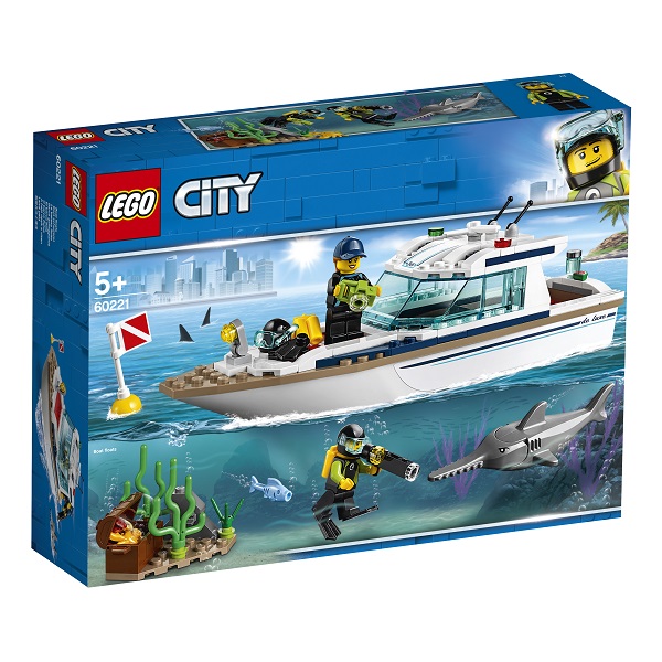 Конструктор Lego City Great Vehicles - Яхта для дайвинга  