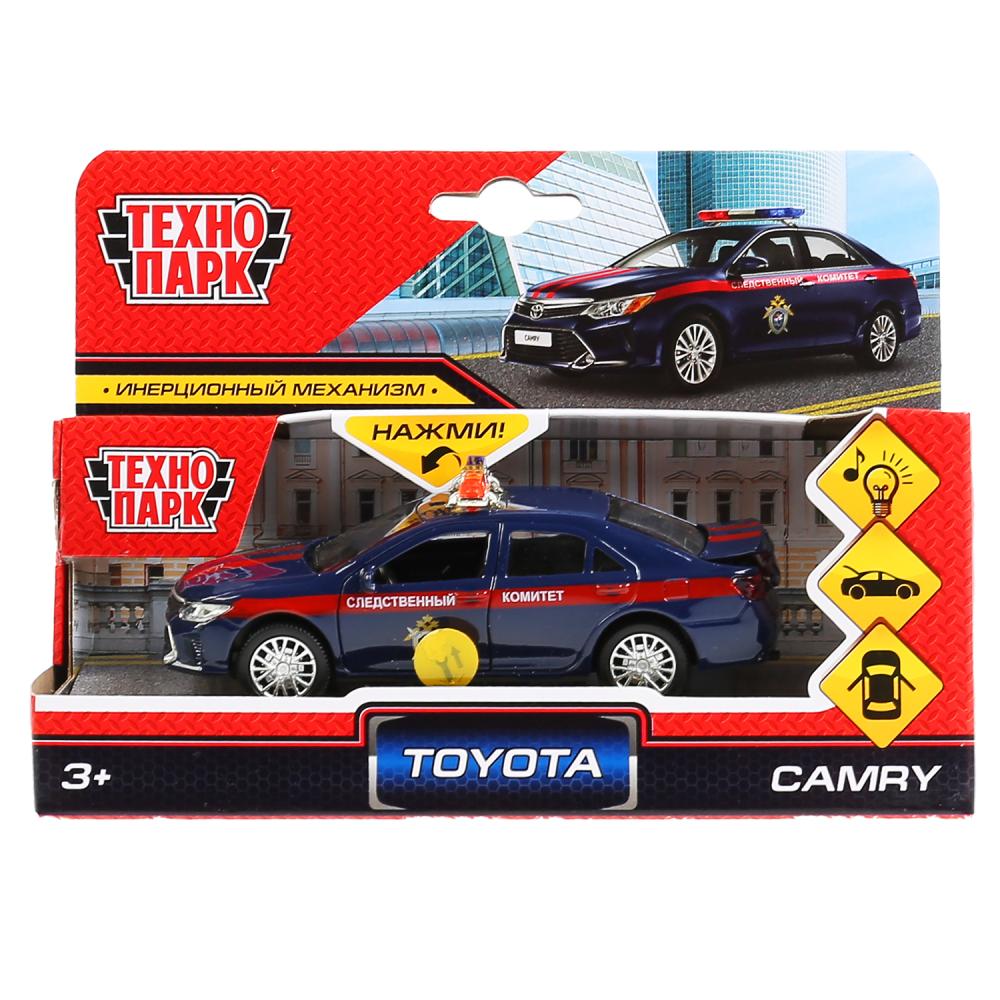 Машина Toyota Camry - Следственный комитет, 12 см, свет-звук инерционный механизм, цвет синий  