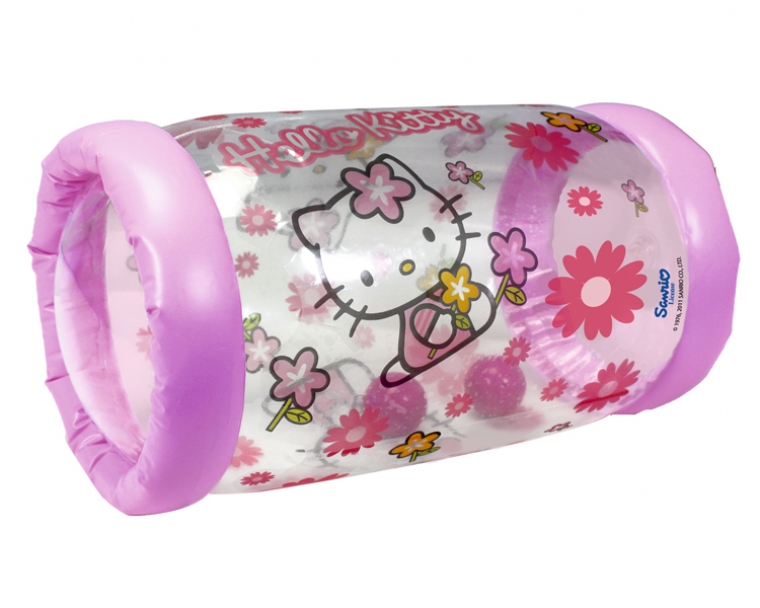 Надувной ролл Hello Kitty, с 2-я шариками внутри  