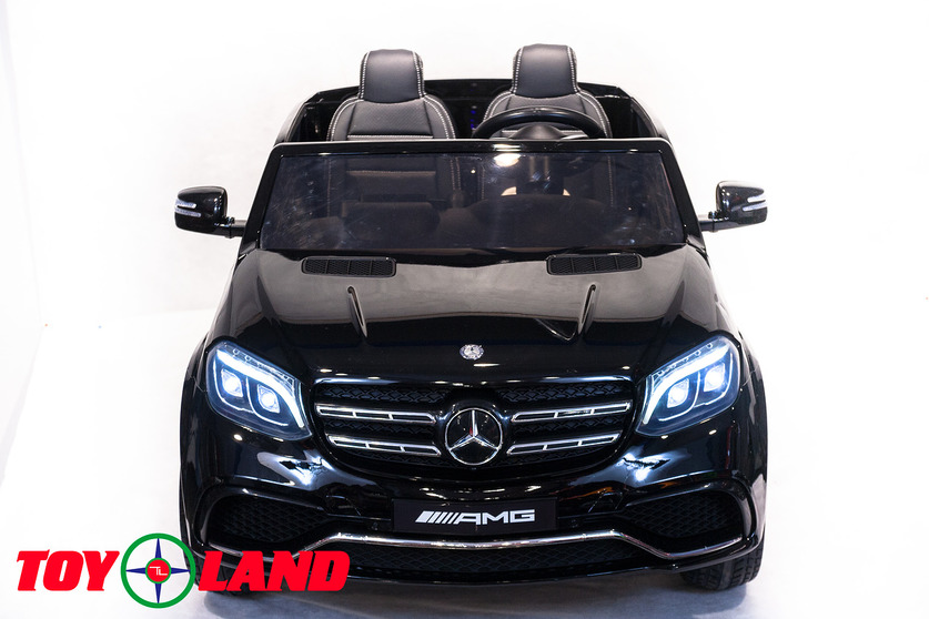 Электромобиль Mercedes-Benz GLS63 AMG, черного цвета  