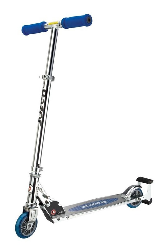 Детский двухколёсный самокат RAZOR Spark, синий, 080803