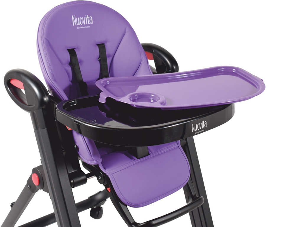 Стульчик для кормления Nuovita Futuro Bianco (Magenta / Пурпурный) Стульчик для кормления Nuovita Futuro Bianco (Magenta / Пурпурный)